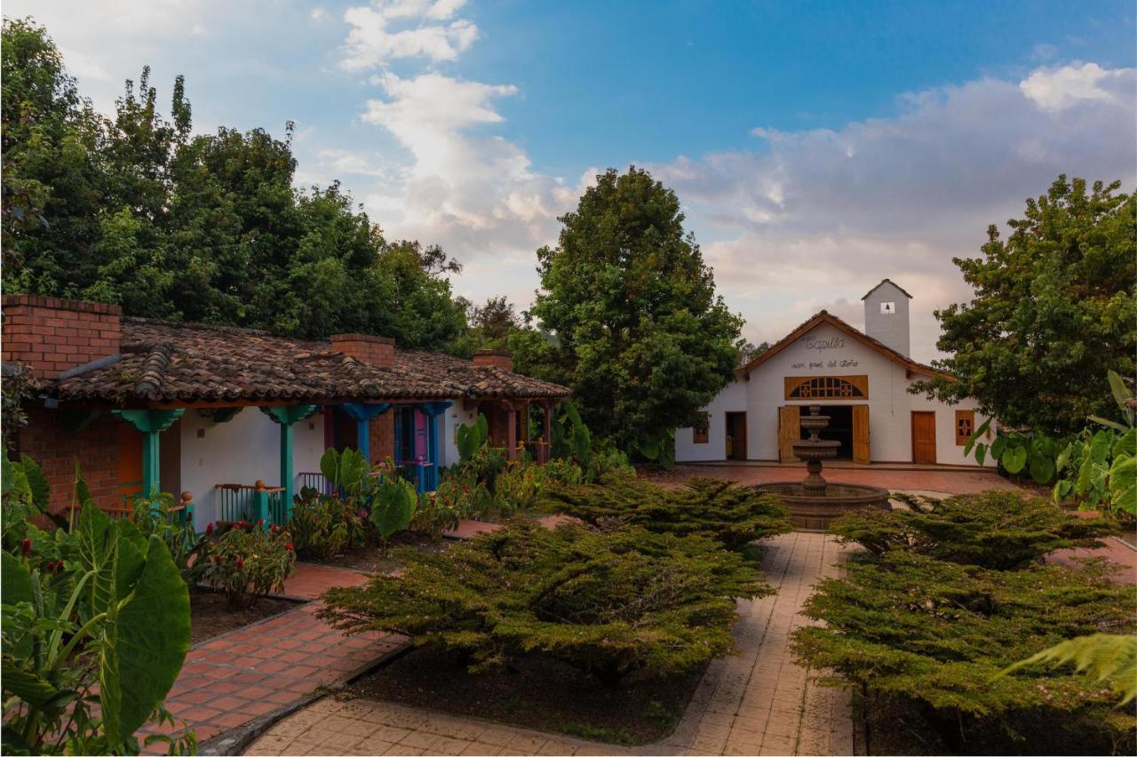 Termales El Otono Hotel La Enea Екстериор снимка Hacienda San José de San Miguel